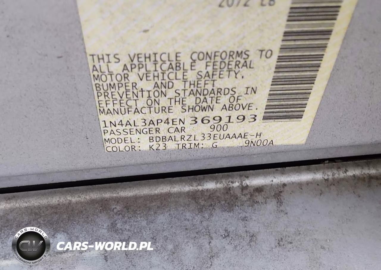 2014 Nissan Altima 2.5 S VIN:1N4AL3AP4EN369193 - 9