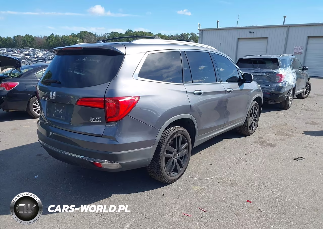 2016 Honda Pilot Elite VIN:5FNYF6H07GB018144 - 4