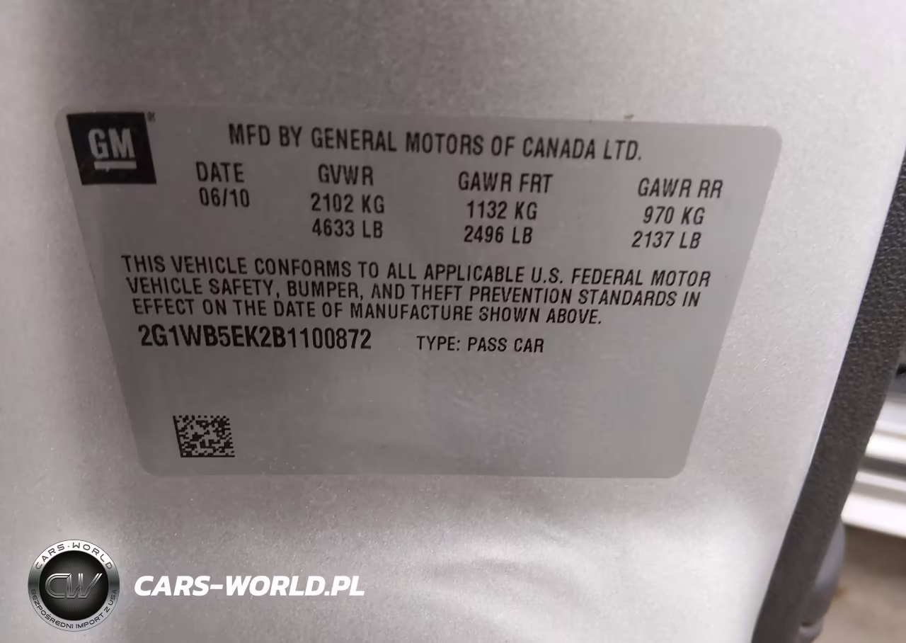 2011 Chevrolet Impala Lt VIN:2G1WB5EK2B1100872 - 9
