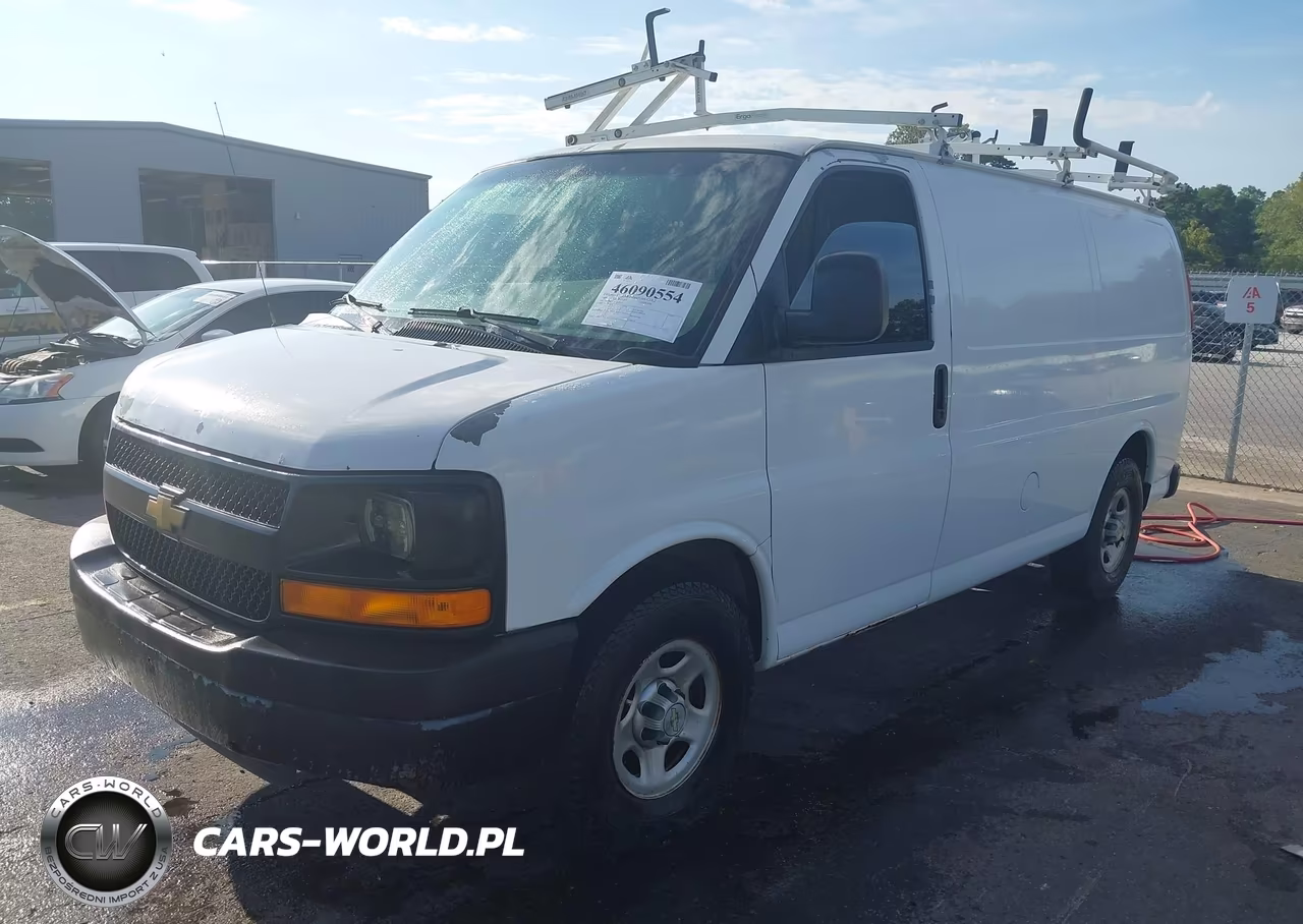 2008 Chevrolet Express Work Van VIN:1GCFG15X881209820 - 2