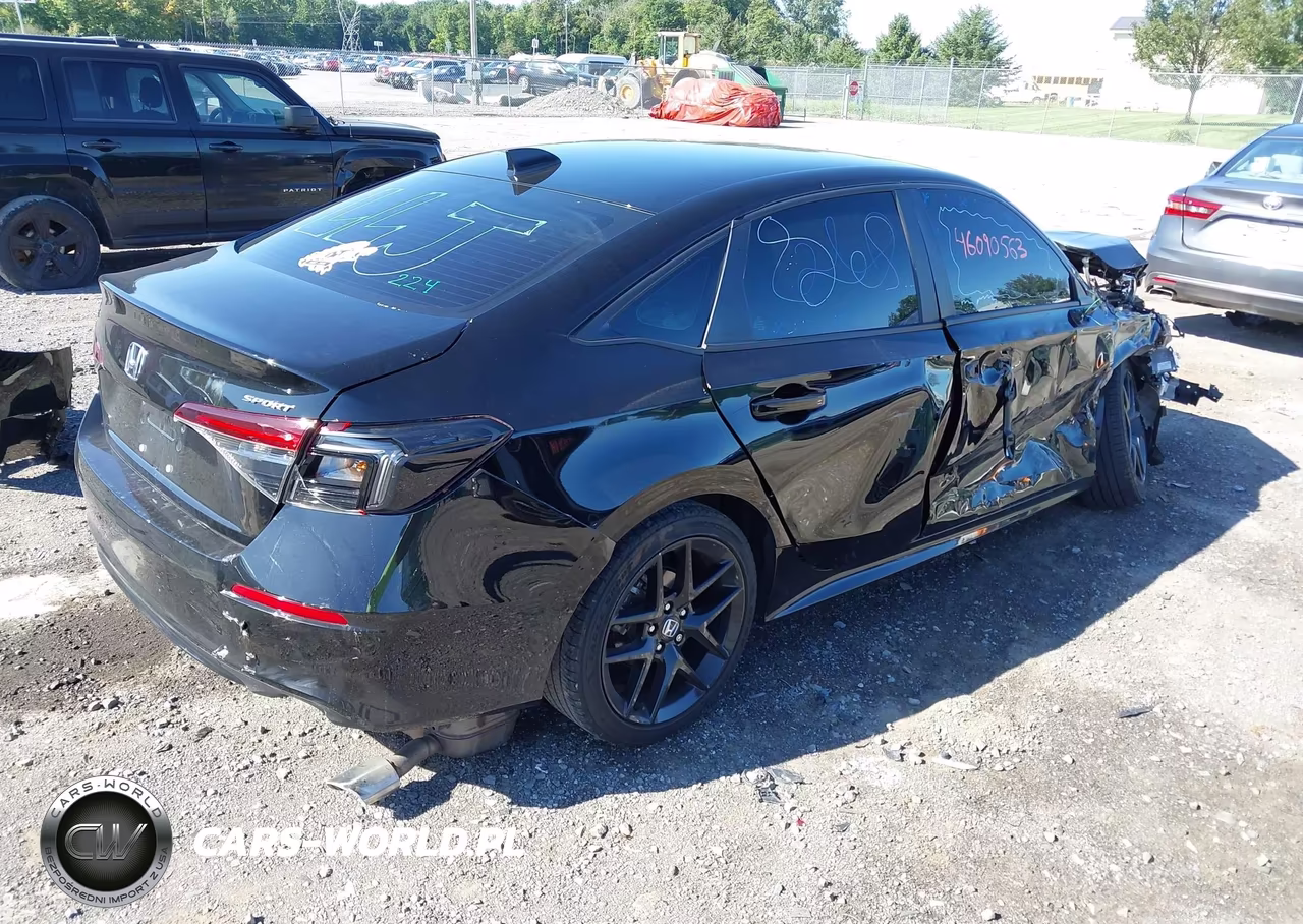 2025 Honda Civic Sport VIN:2HGFE2F54SH502438 - 4