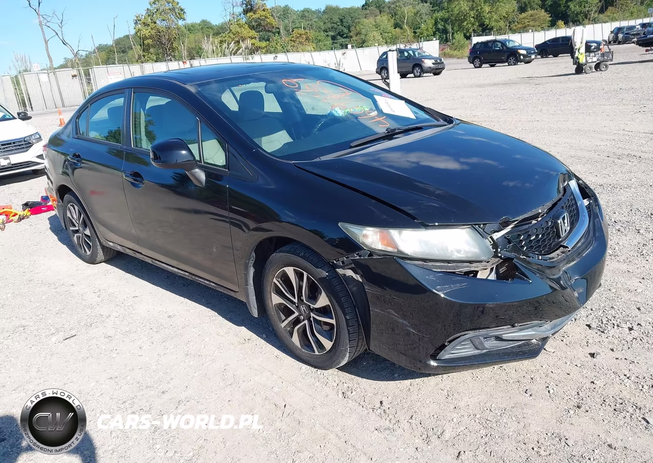 2013 Honda Civic Ex VIN:2HGFB2F8XDH531982 - 1