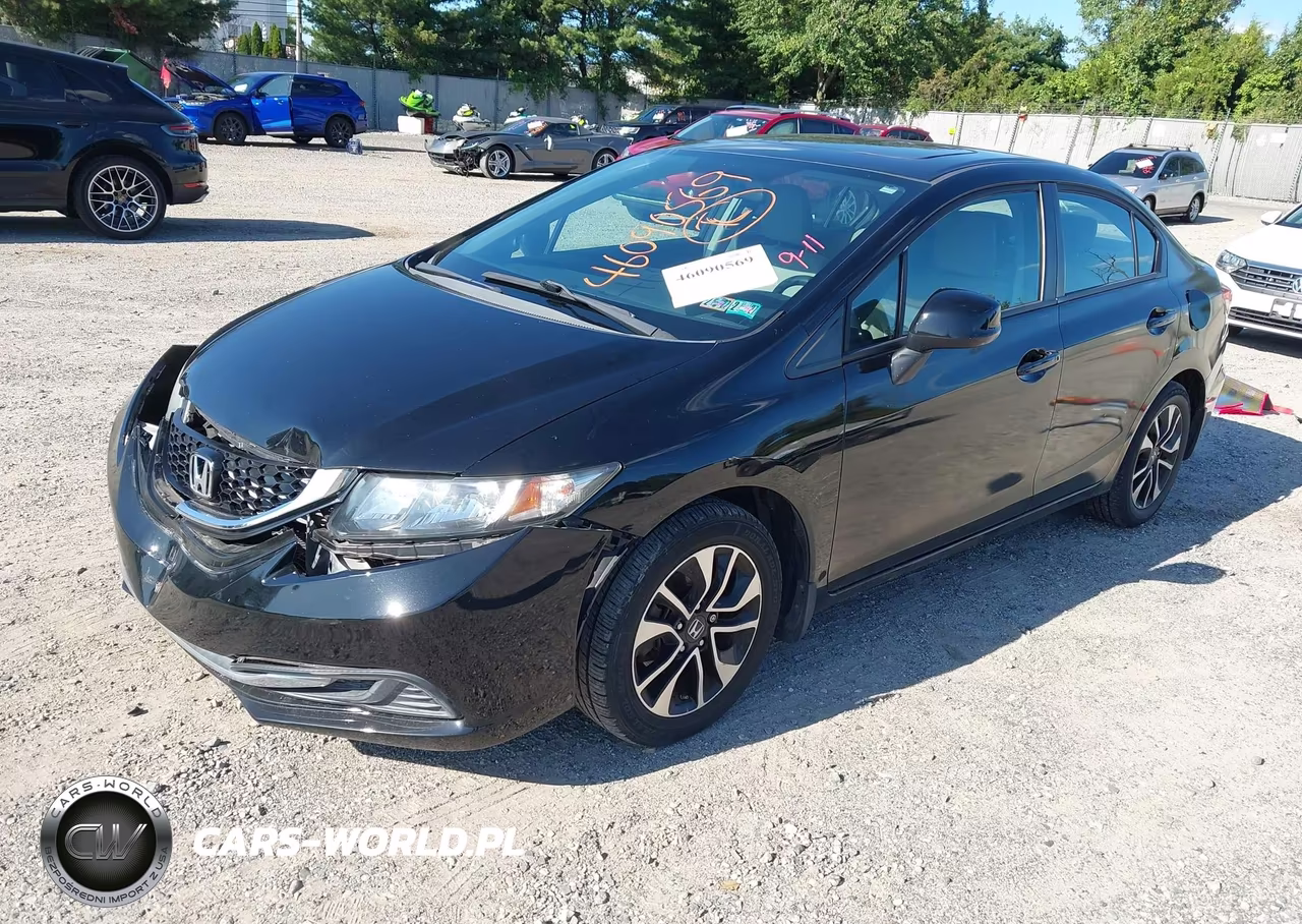 2013 Honda Civic Ex VIN:2HGFB2F8XDH531982 - 2
