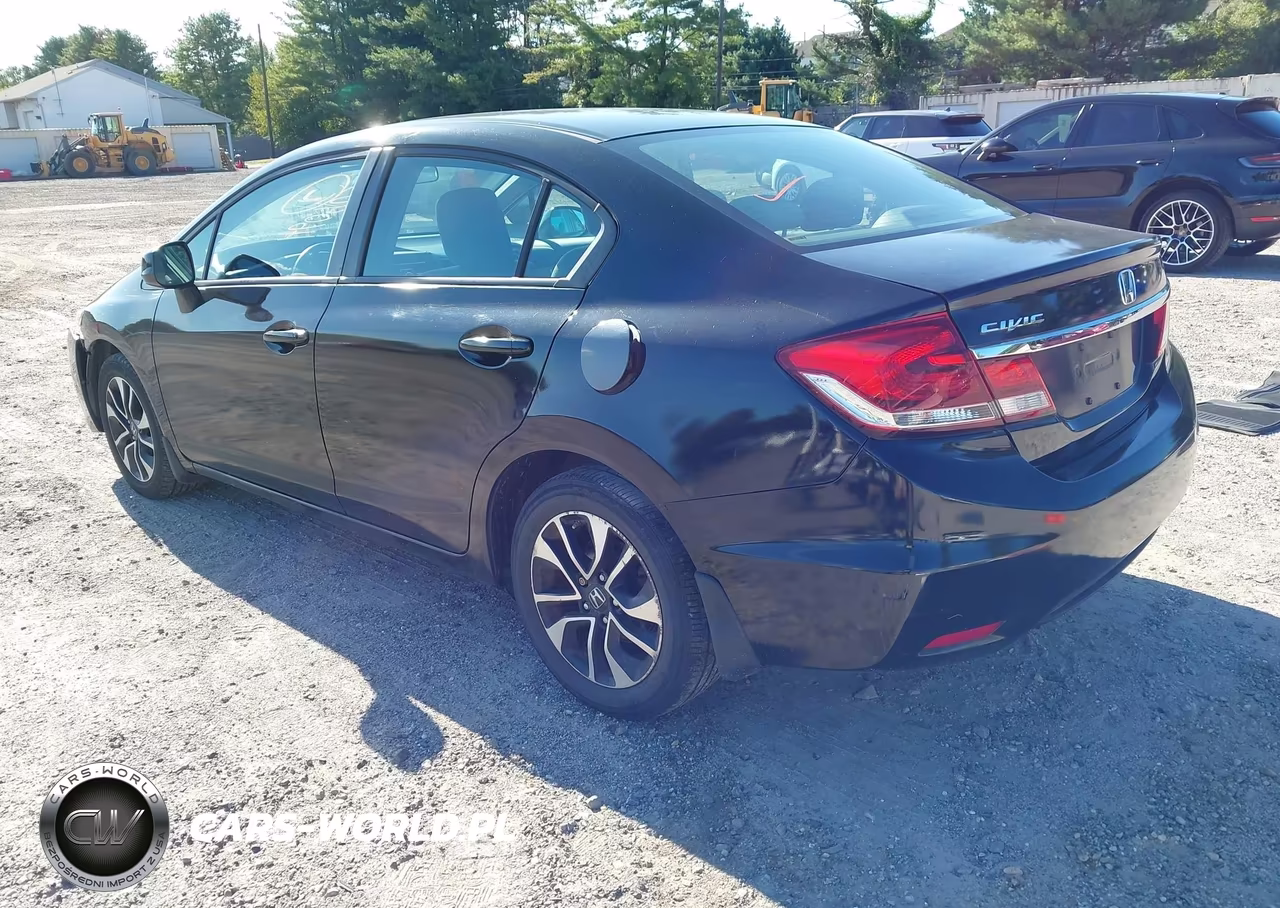 2013 Honda Civic Ex VIN:2HGFB2F8XDH531982 - 3