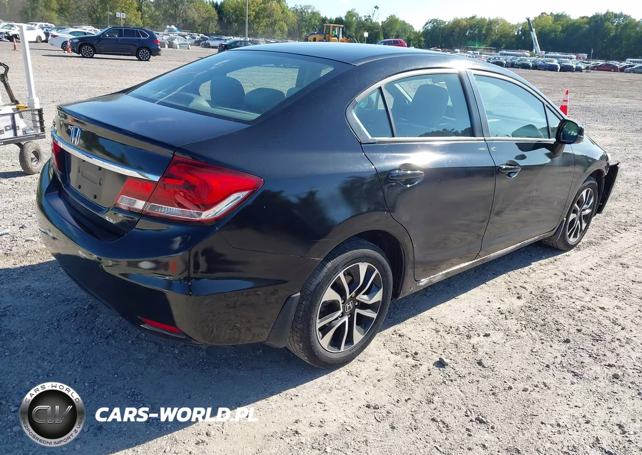2013 Honda Civic Ex VIN:2HGFB2F8XDH531982 - 4