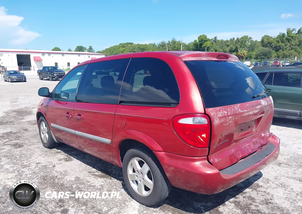 2006 Dodge Caravan Sxt VIN:1D4GP45R06B738938 - 3