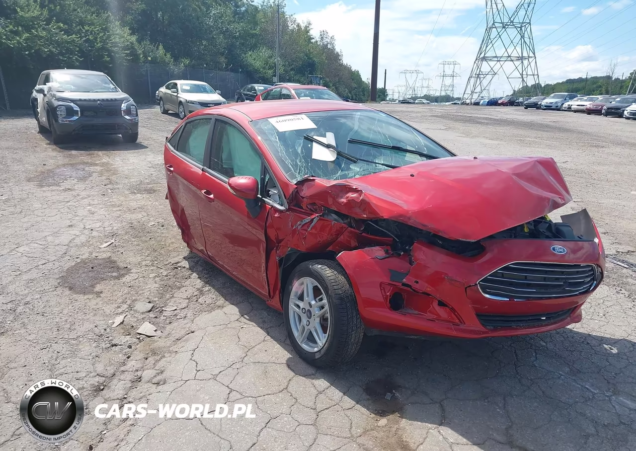 2018 Ford Fiesta Se VIN:3FADP4BJ1JM126656 - 1