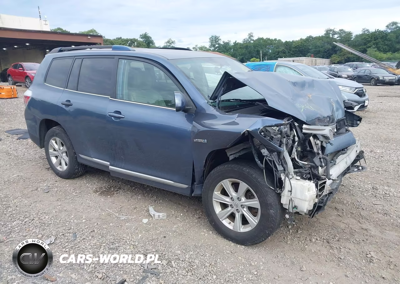 2013 Toyota Highlander Hybrid Base V6 VIN:JTEBC3EH9D2015828 - 1