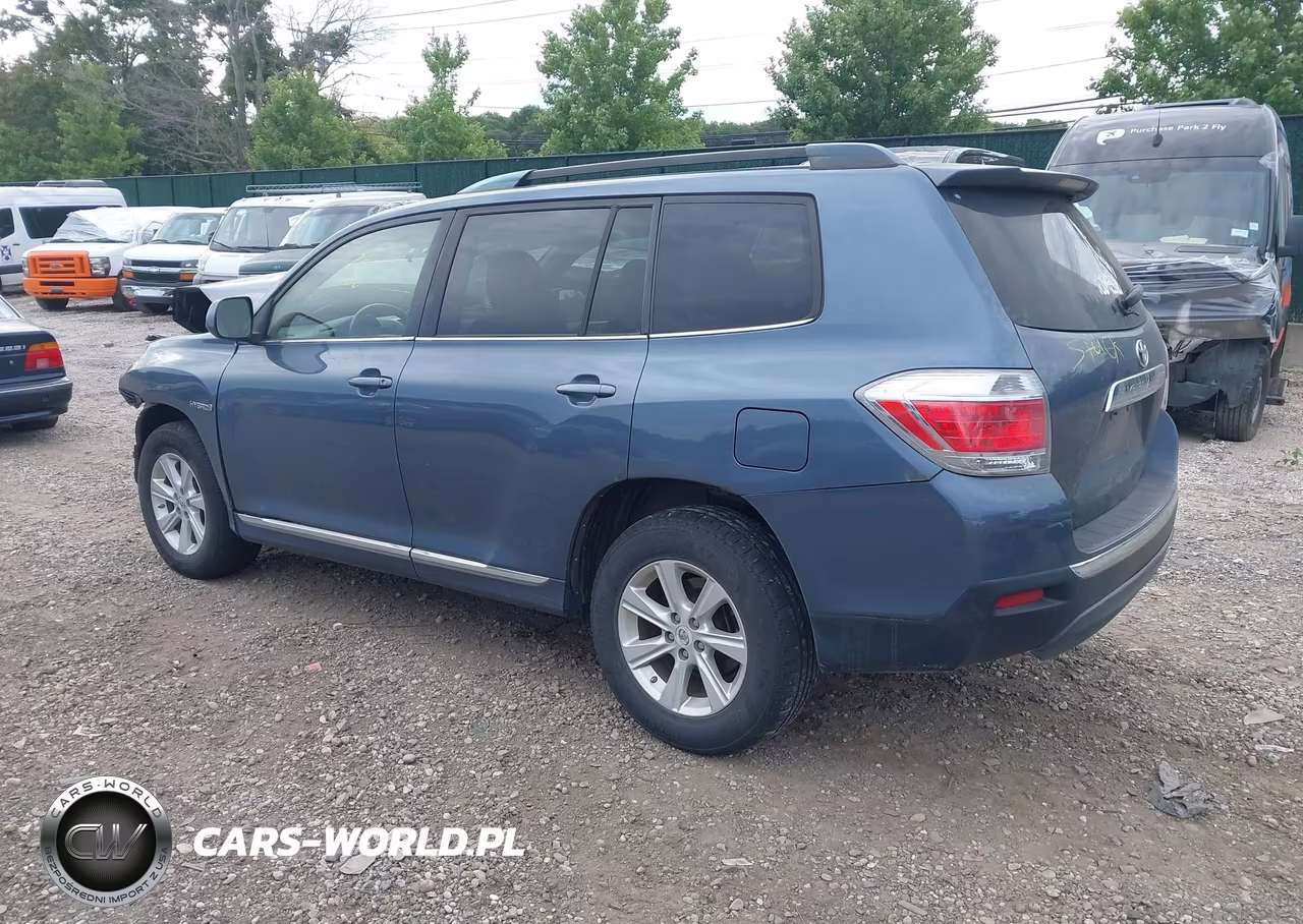 2013 Toyota Highlander Hybrid Base V6 VIN:JTEBC3EH9D2015828 - 3