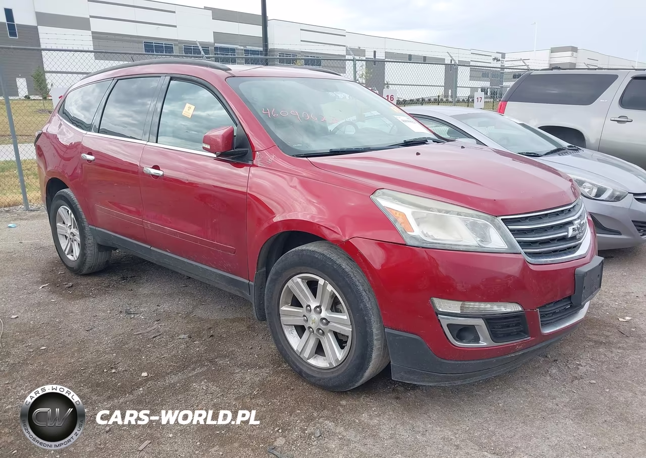 2013 Chevrolet Traverse 2Lt VIN:1GNKRJKDXDJ239597 - 1