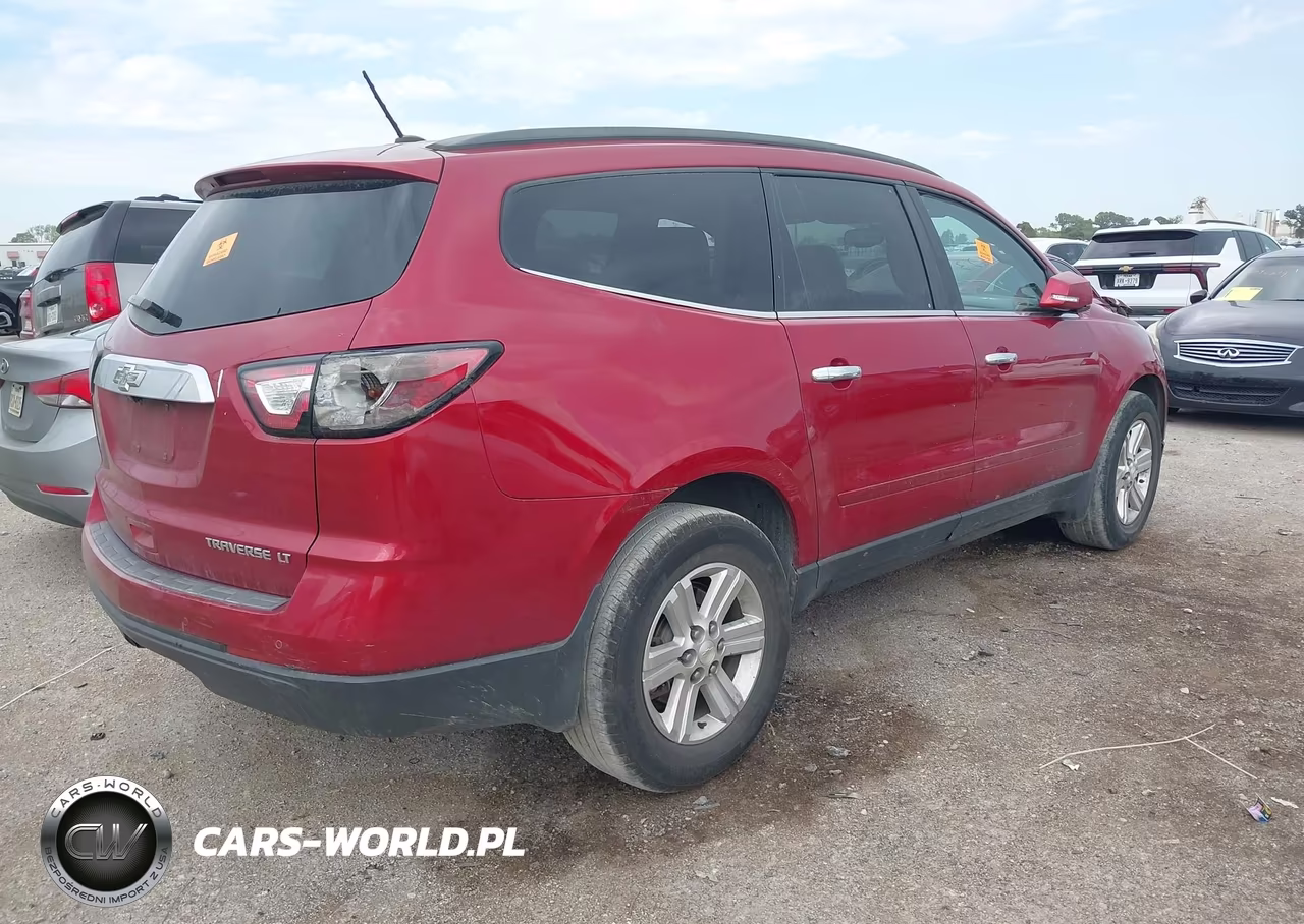 2013 Chevrolet Traverse 2Lt VIN:1GNKRJKDXDJ239597 - 4