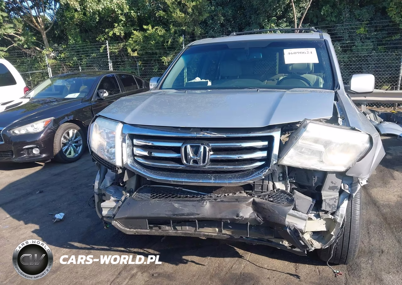 2013 Honda Pilot Ex-L VIN:5FNYF3H59DB020662 - 6