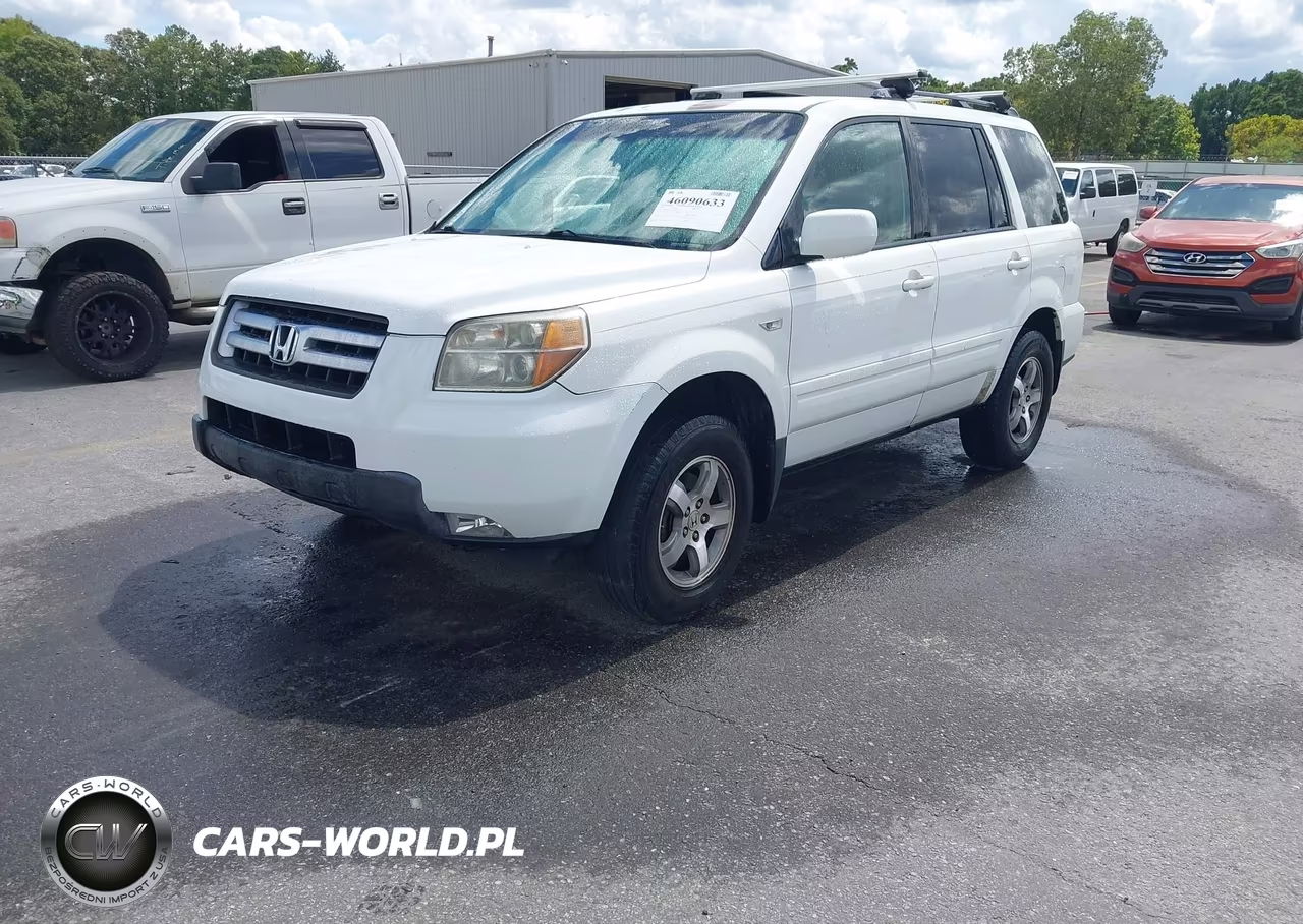 2007 Honda Pilot Ex-L VIN:5FNYF285X7B017929 - 2