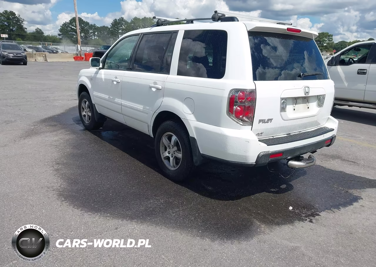 2007 Honda Pilot Ex-L VIN:5FNYF285X7B017929 - 3