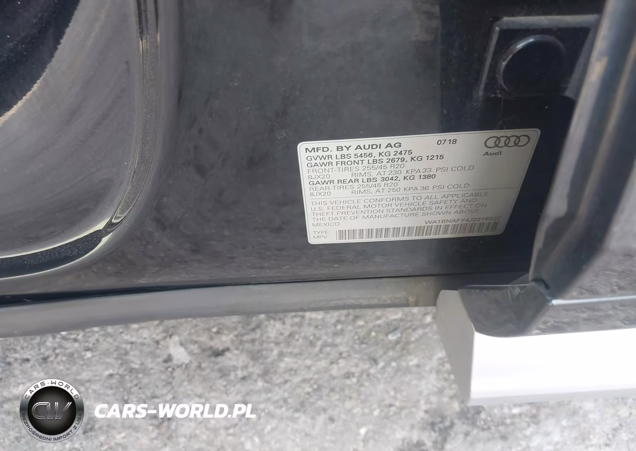 2018 Audi Q5 2.0T Premium-2.0T Tech Premium VIN:WA1BNAFY4J2216222 - 9