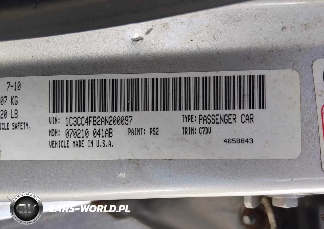 2010 Chrysler Sebring Touring VIN:1C3CC4FB2AN200097 - 9