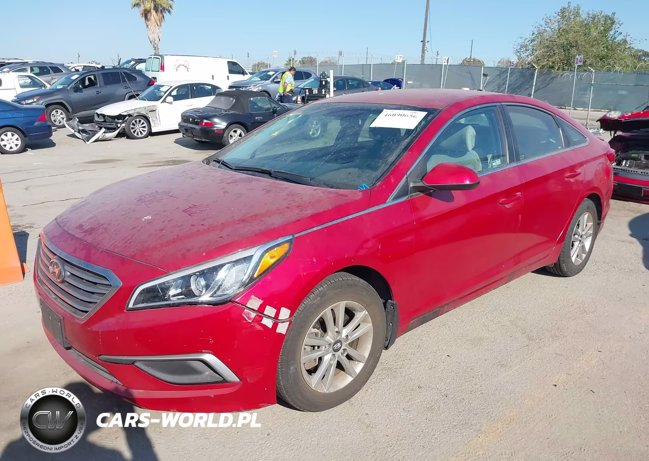 2017 Hyundai Sonata Se VIN:5NPE24AF1HH496628 - 2