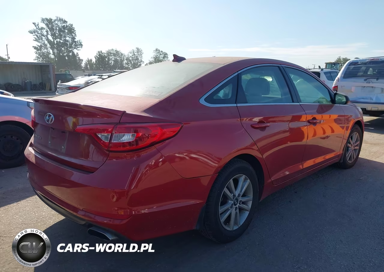 2017 Hyundai Sonata Se VIN:5NPE24AF1HH496628 - 4