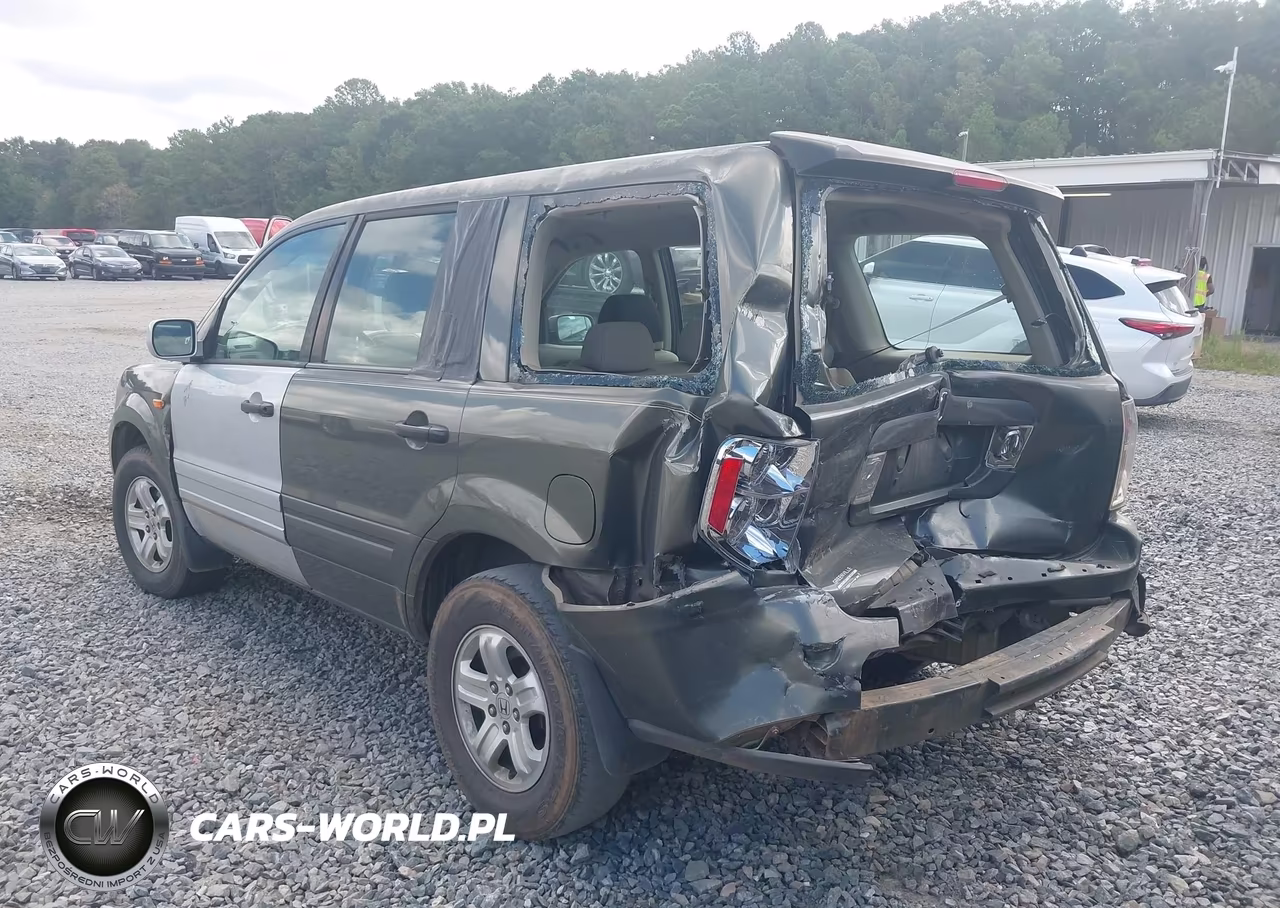 2006 Honda Pilot Lx VIN:5FNYF28116B026692 - 3