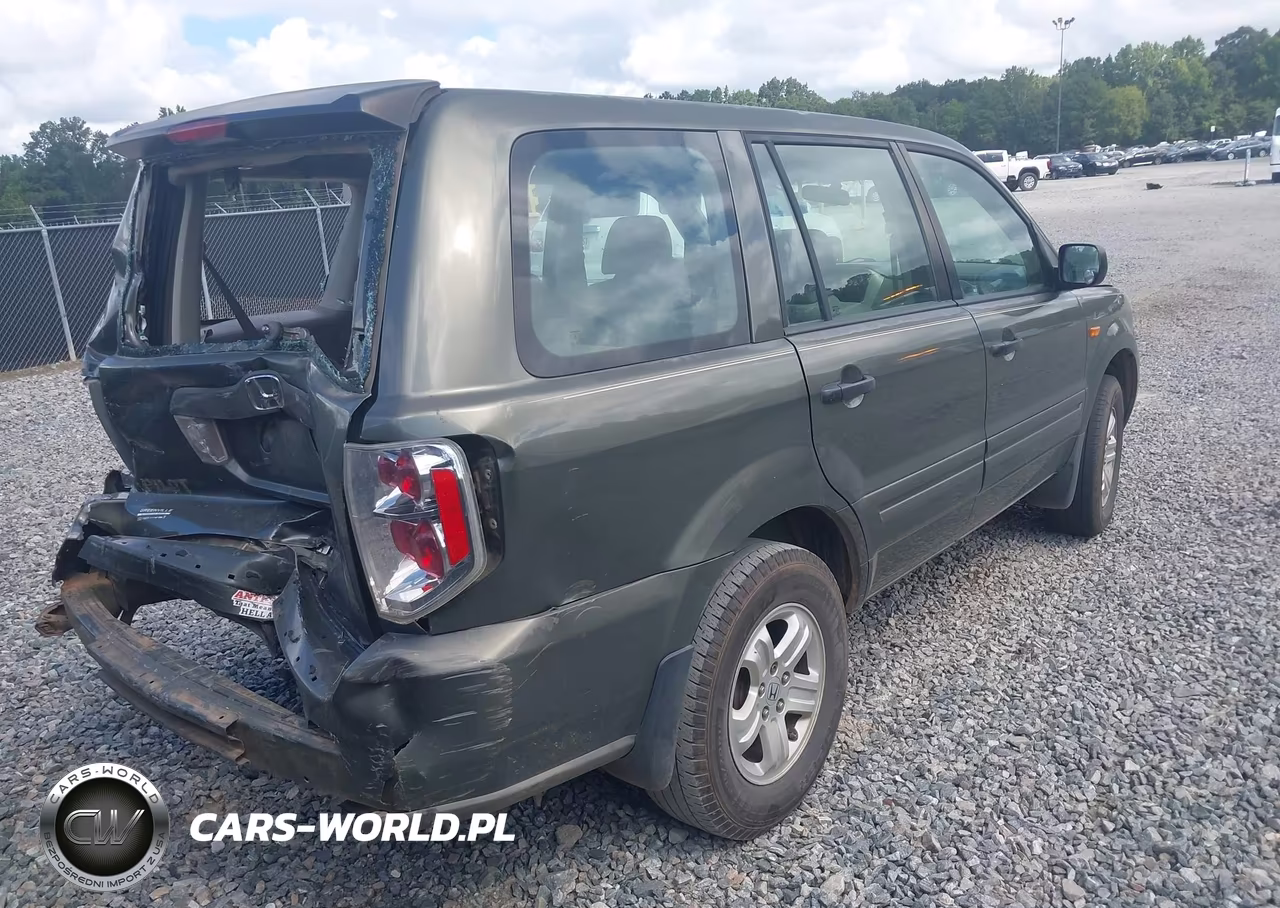 2006 Honda Pilot Lx VIN:5FNYF28116B026692 - 4