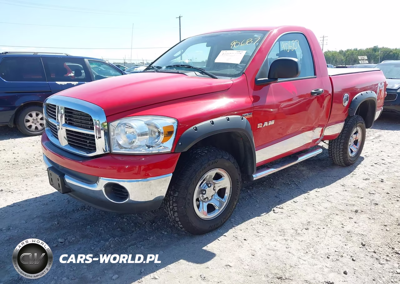 2008 Dodge Ram 1500 Slt VIN:1D7HU162X8J172585 - 2