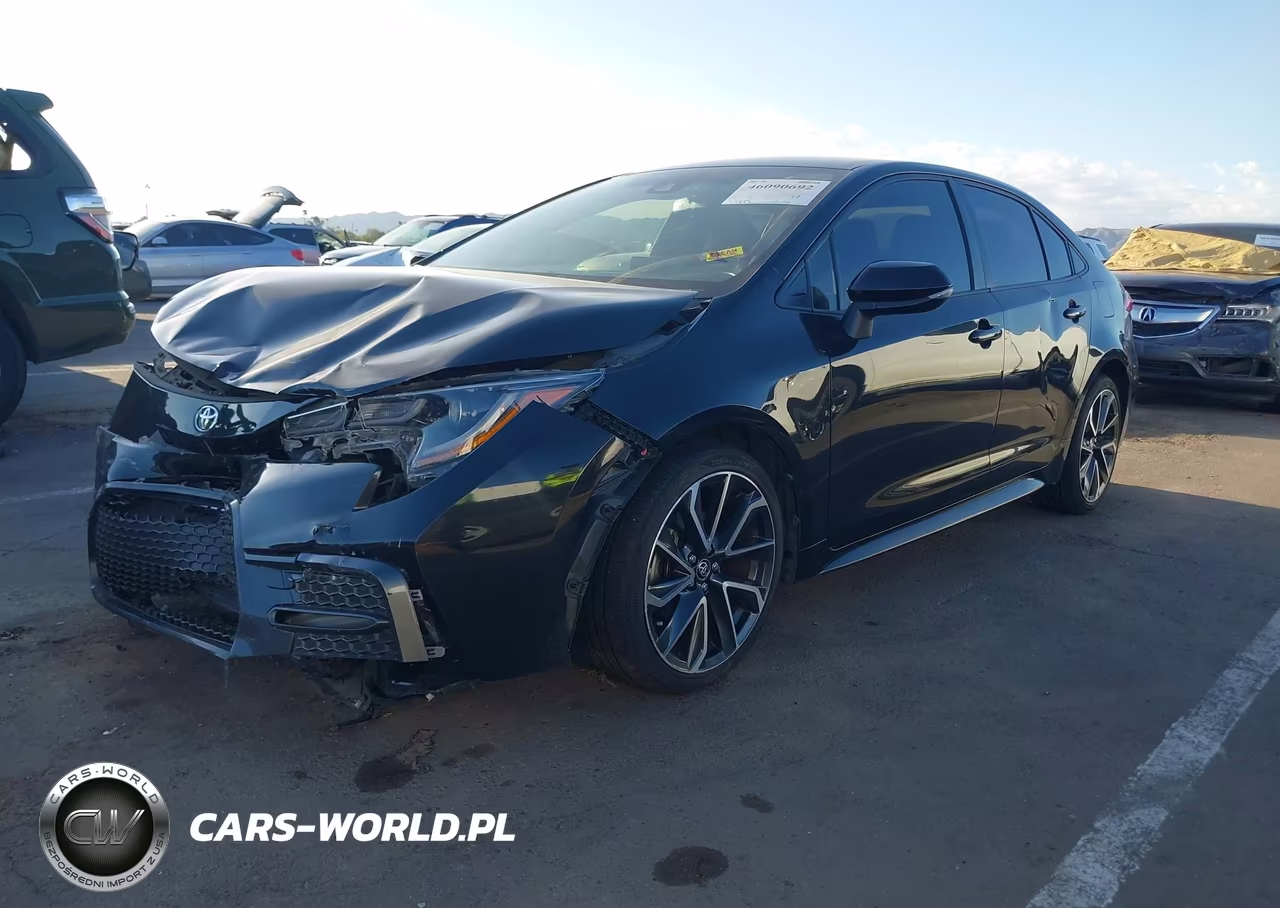 2022 Toyota Corolla Se VIN:JTDS4MCE4NJ098740 - 2