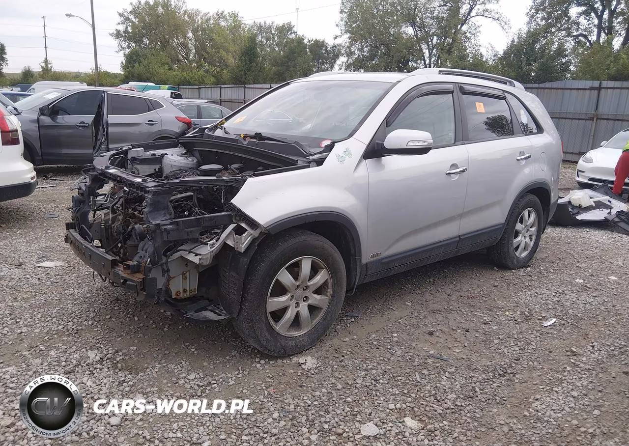 2012 Kia Sorento Lx V6 VIN:5XYKTDA29CG287943 - 2