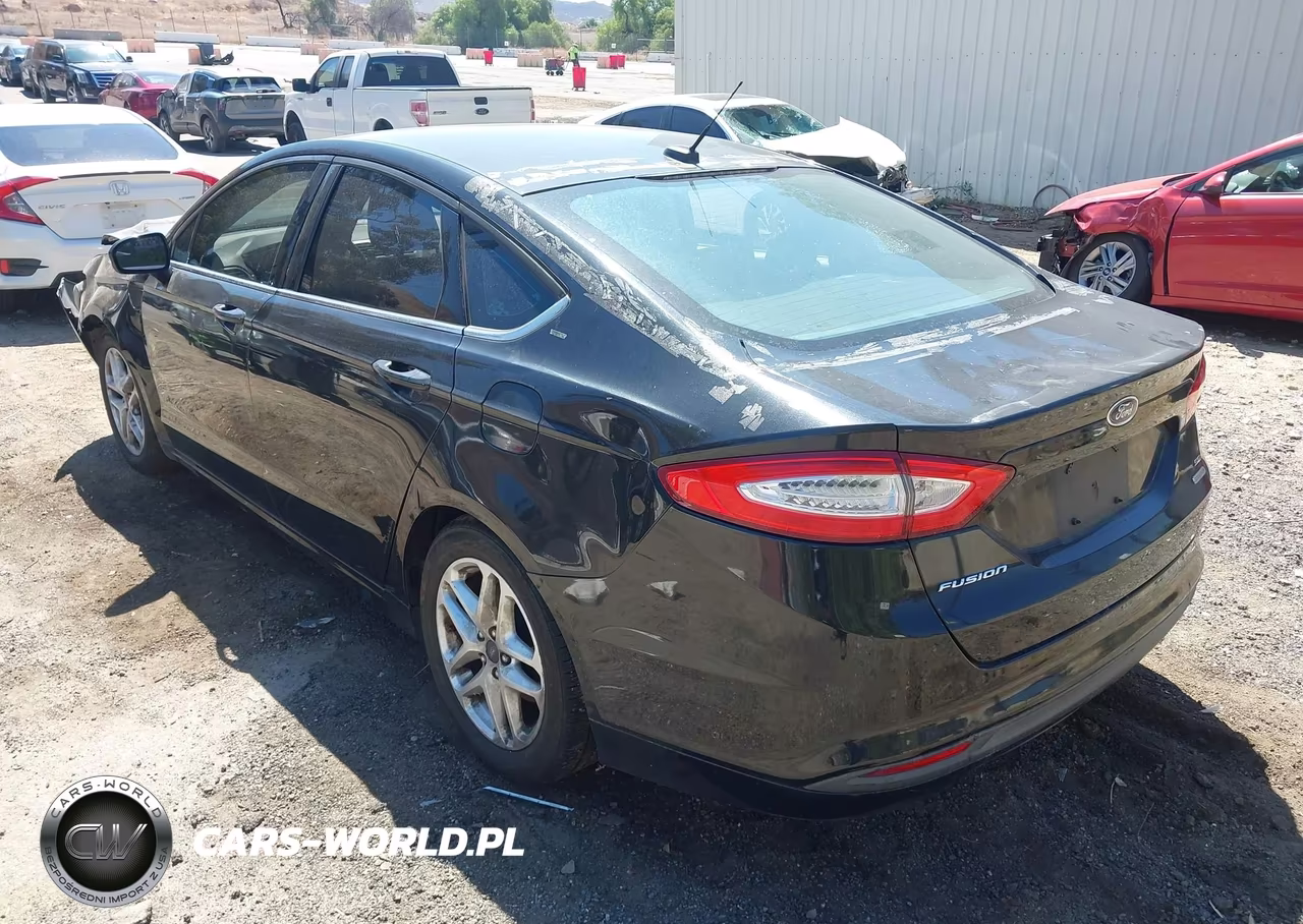 2014 Ford Fusion Se VIN:3FA6P0HD7ER316439 - 3
