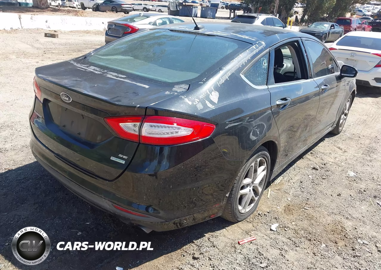 2014 Ford Fusion Se VIN:3FA6P0HD7ER316439 - 4