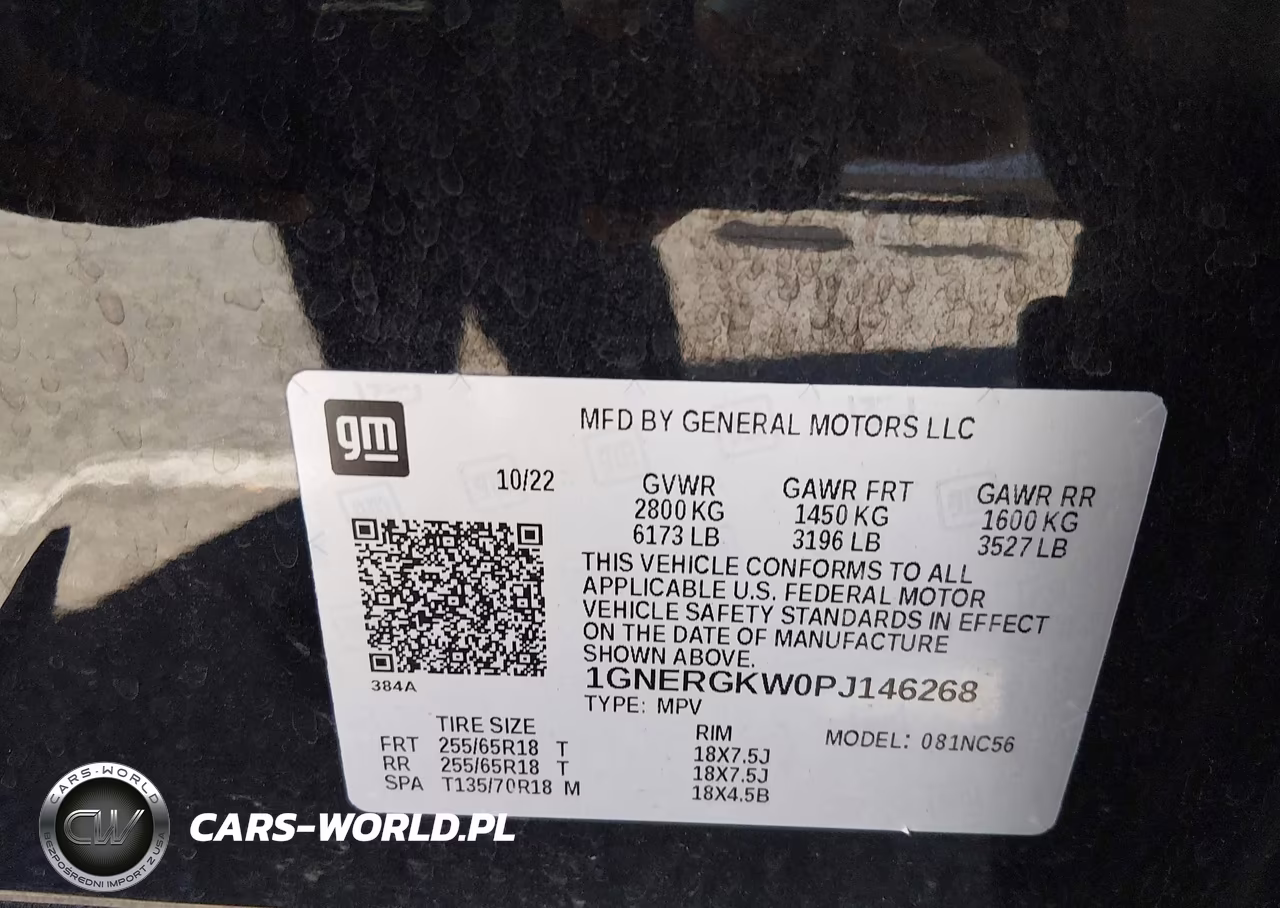 2023 Chevrolet Traverse Fwd Lt Cloth VIN:1GNERGKW0PJ146268 - 9