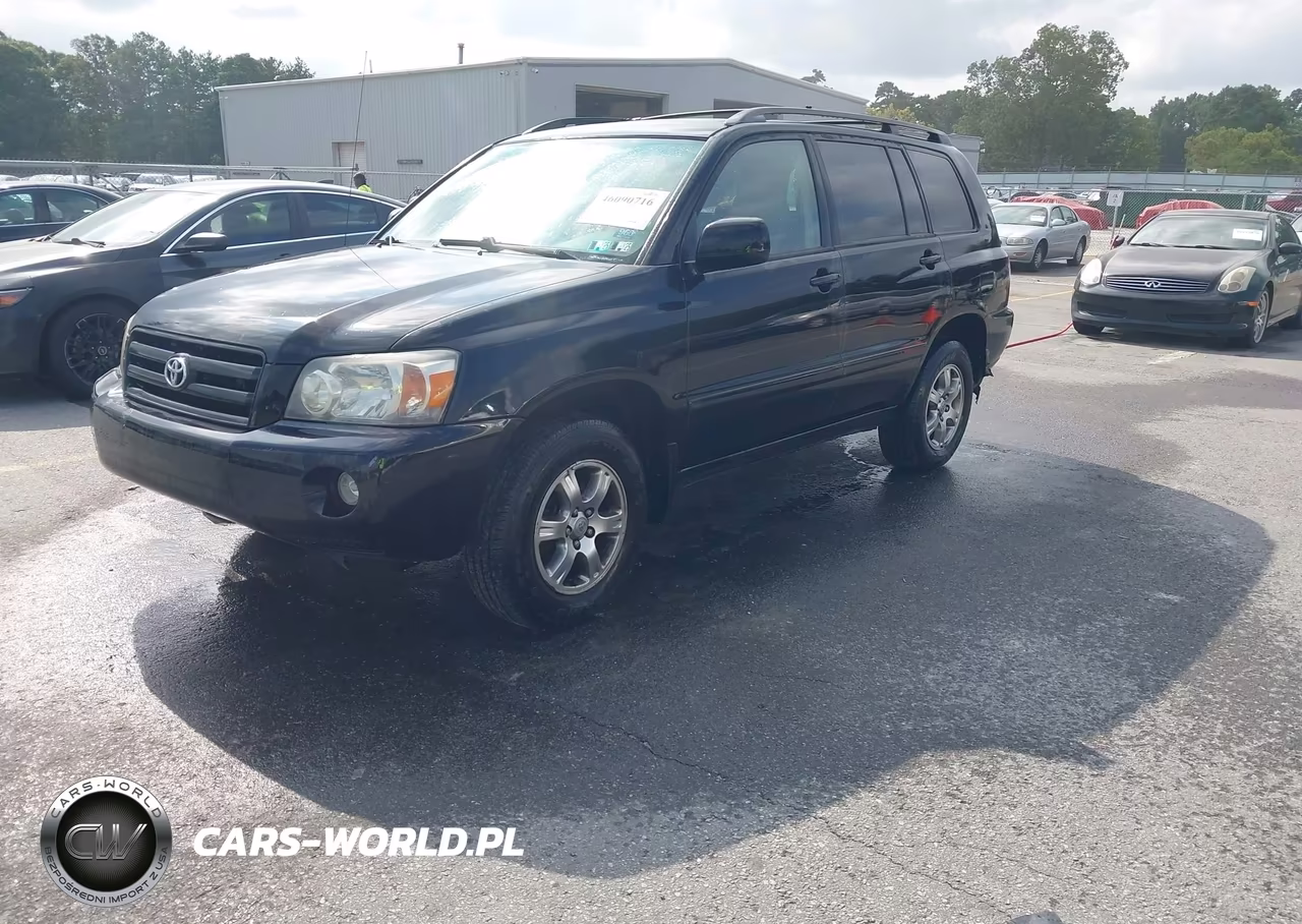 2006 Toyota Highlander V6 VIN:JTEEP21A760161566 - 2