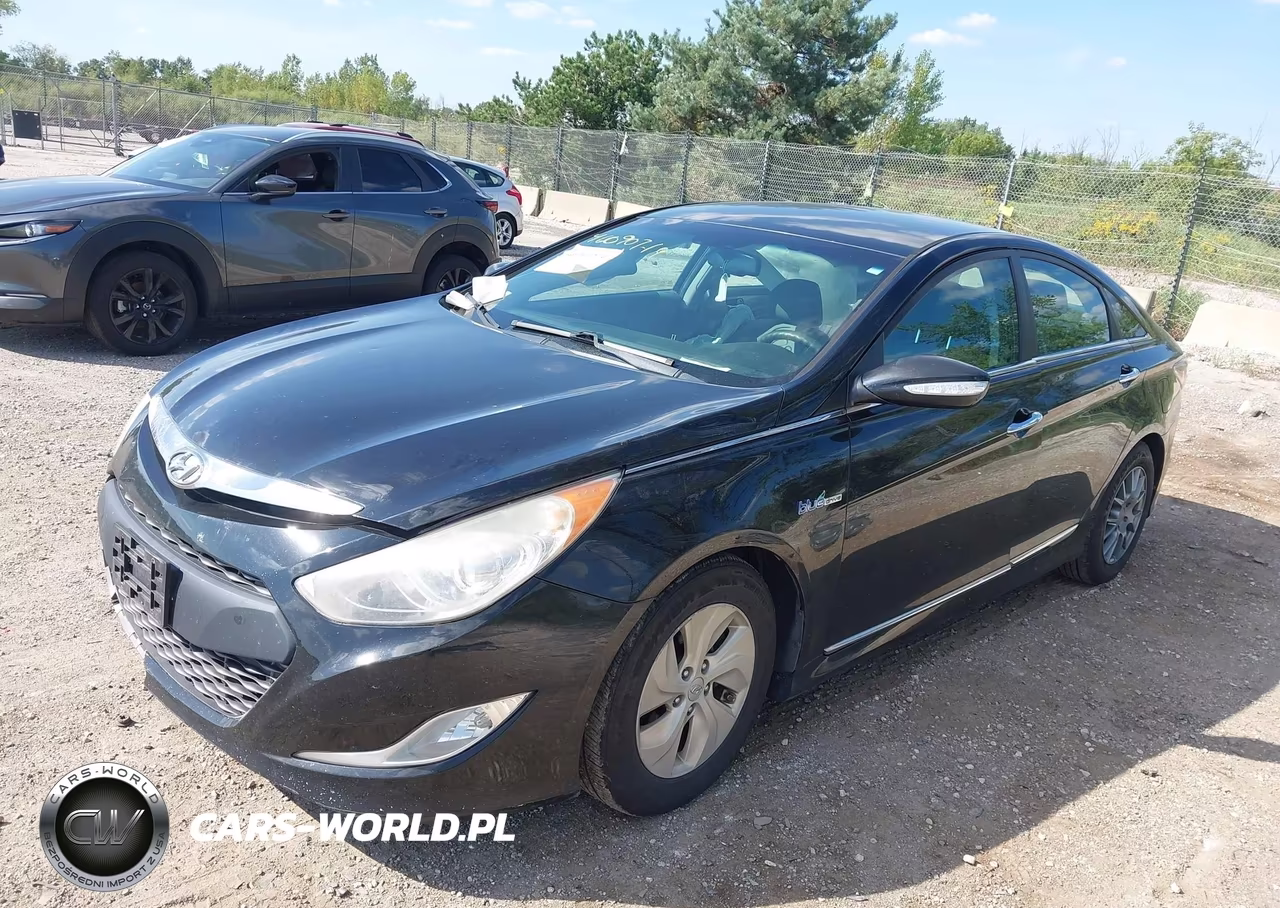 2014 Hyundai Sonata Hybrid VIN:KMHEC4A49EA116610 - 2