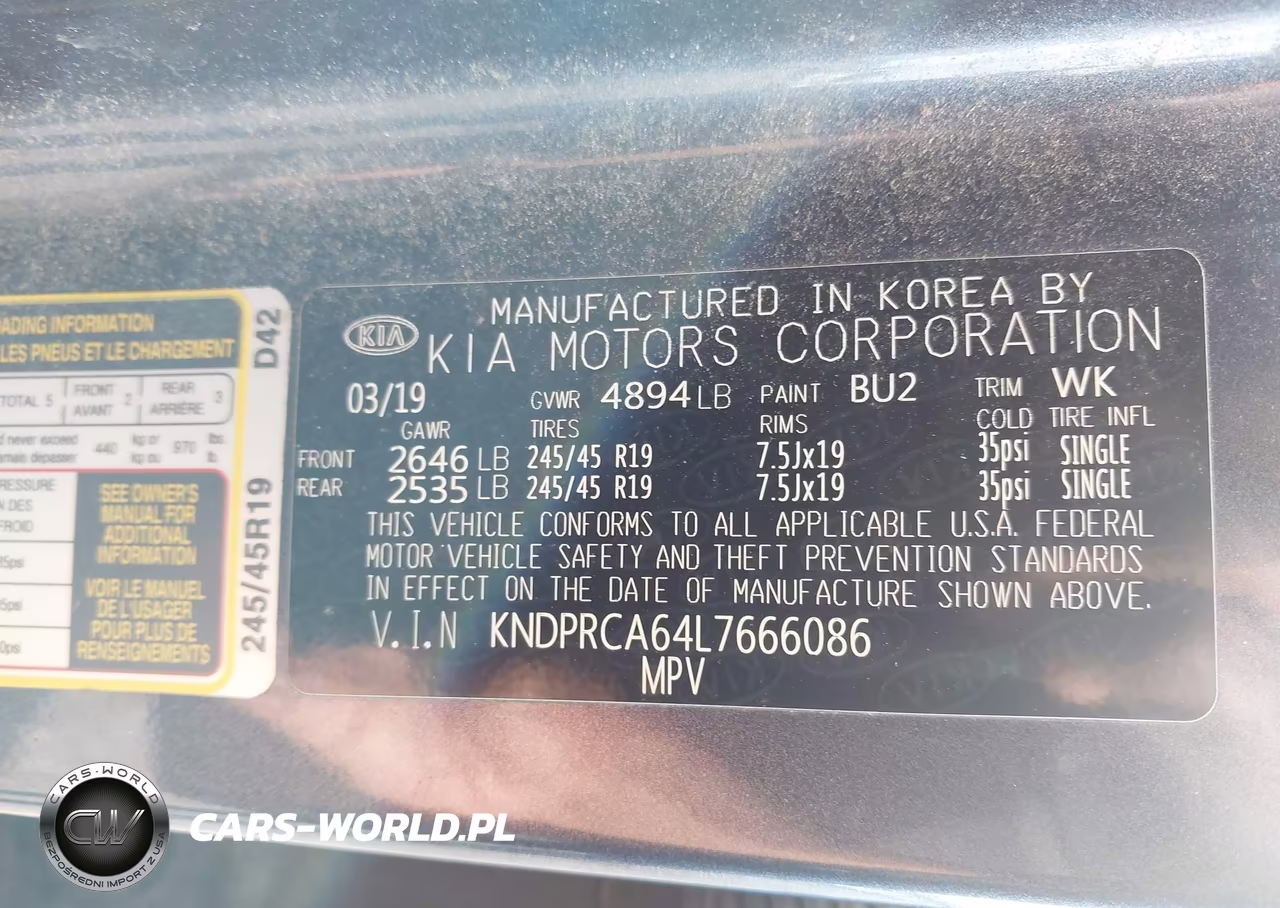 2020 Kia Sportage Sx Turbo VIN:KNDPRCA64L7666086 - 9