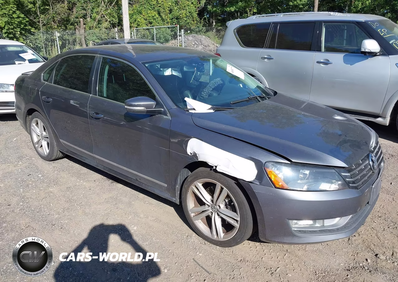 2014 Volkswagen Passat 1.8T Sel Premium VIN:1VWCT7A35EC066505 - 1