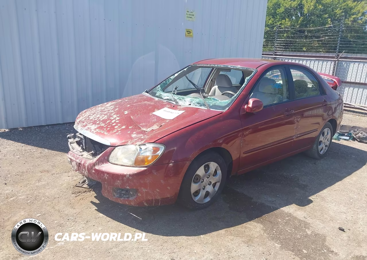 2007 Kia Spectra Ex VIN:KNAFE121975412208 - 2