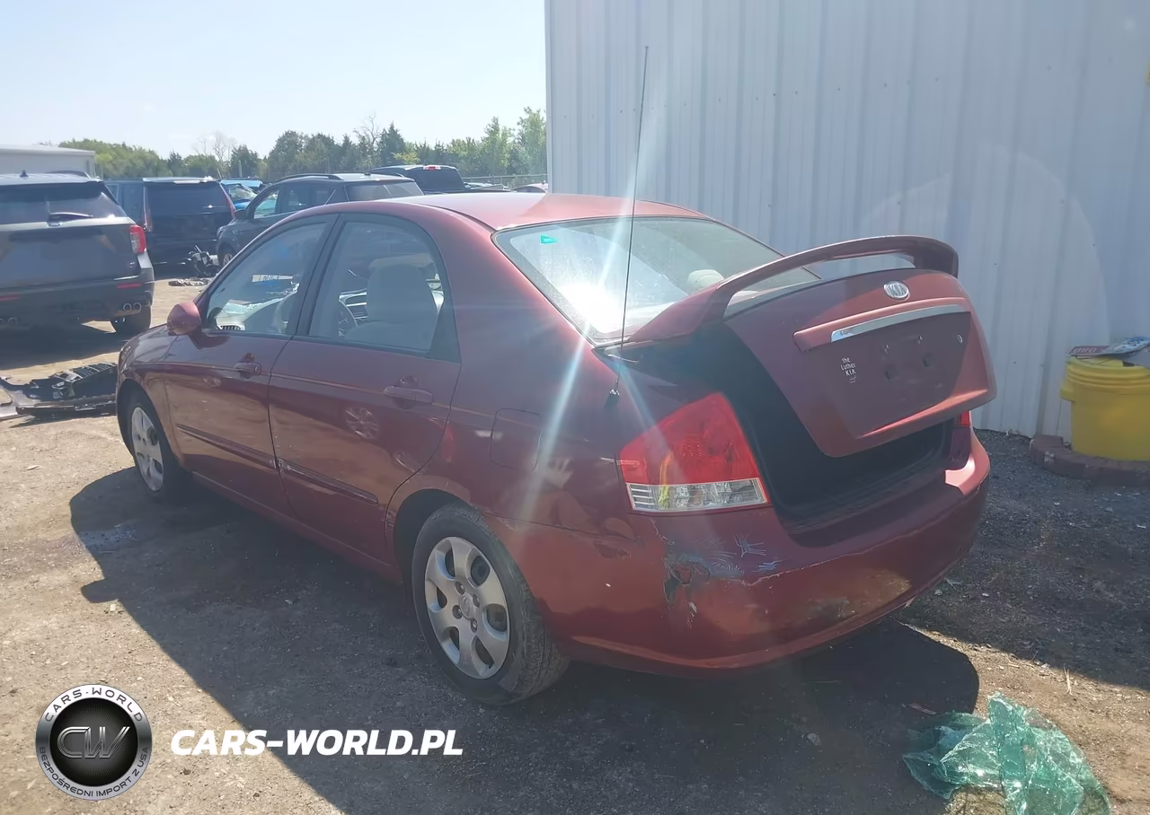 2007 Kia Spectra Ex VIN:KNAFE121975412208 - 3
