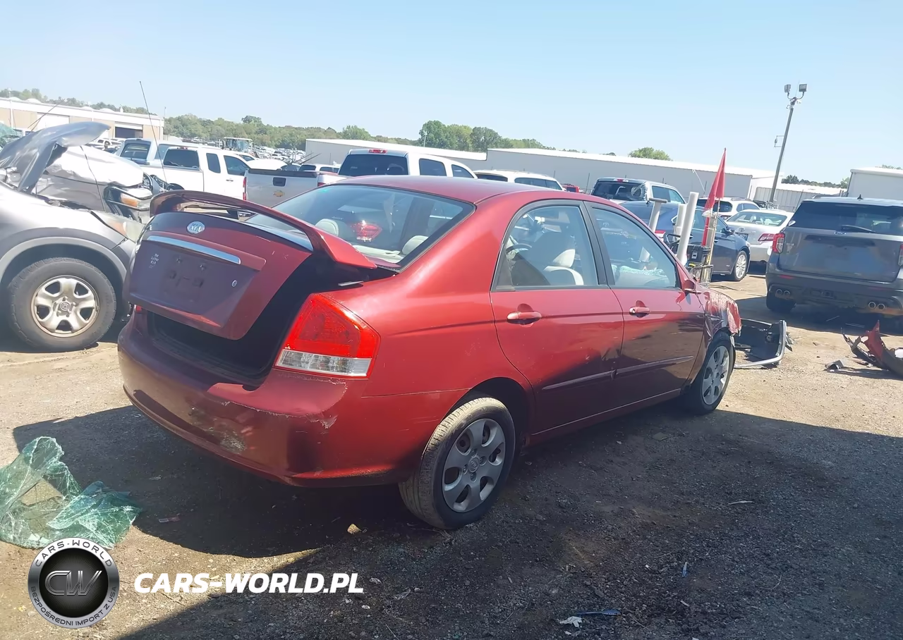 2007 Kia Spectra Ex VIN:KNAFE121975412208 - 4