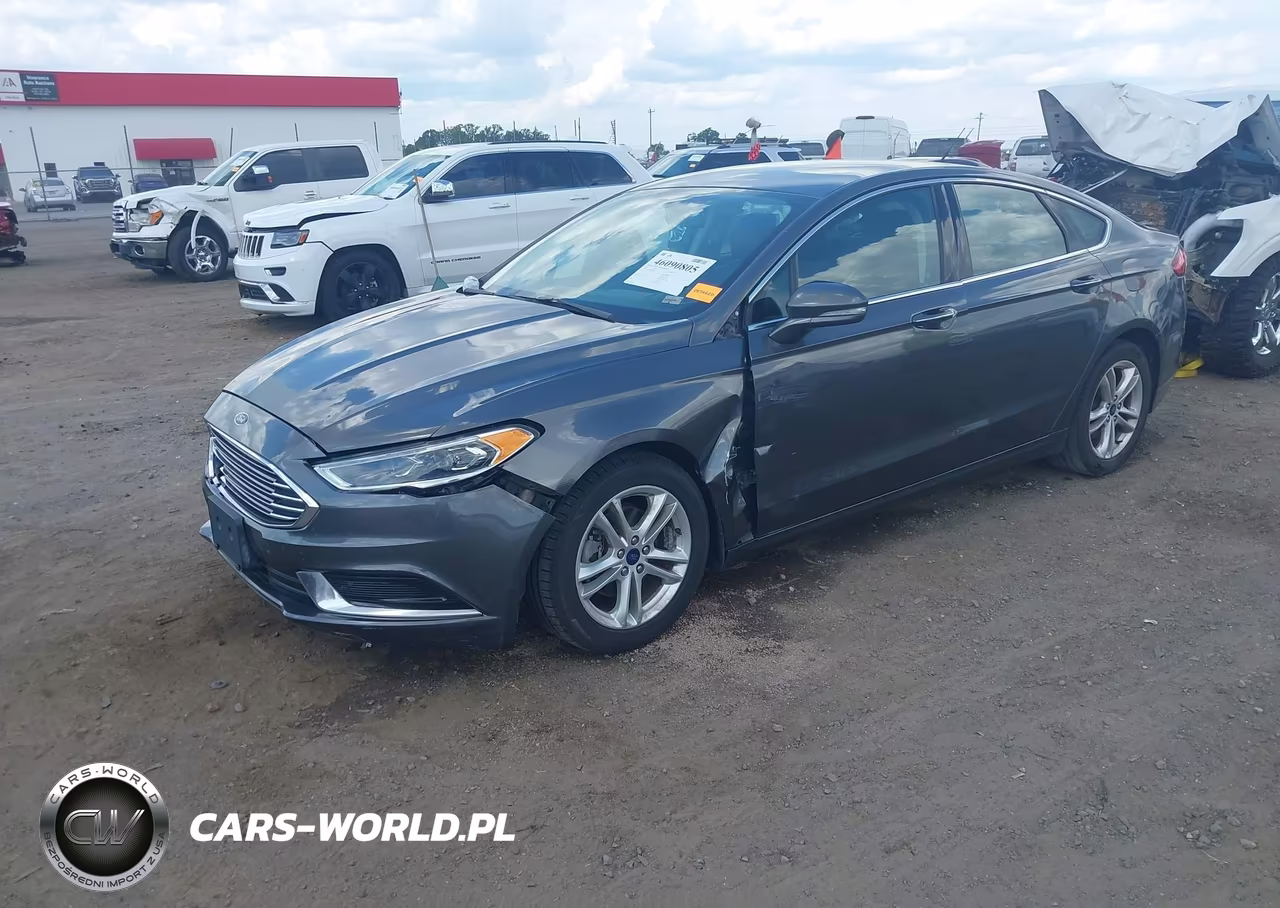 2018 Ford Fusion Se VIN:3FA6P0HD7JR189167 - 2