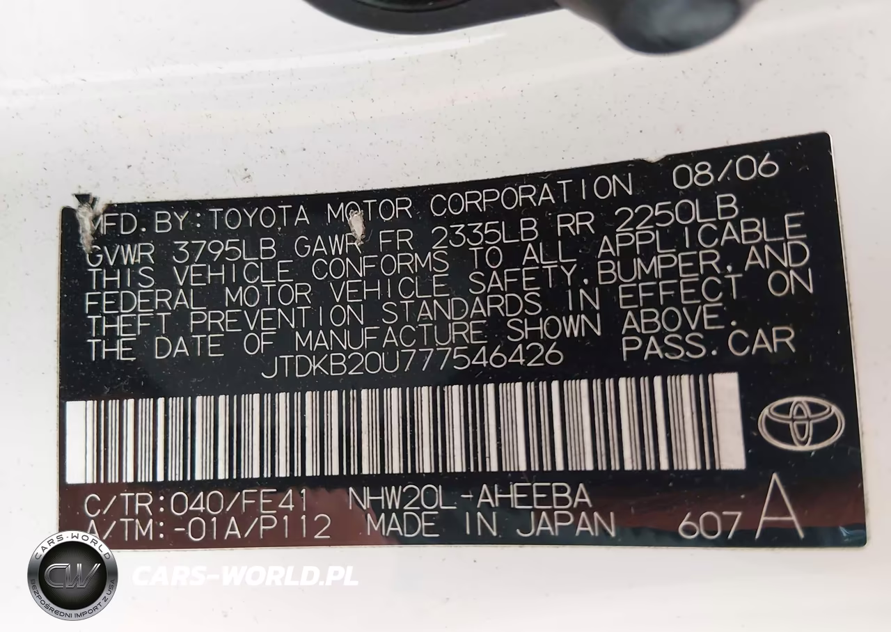 2007 Toyota Prius VIN:JTDKB20U777546426 - 9