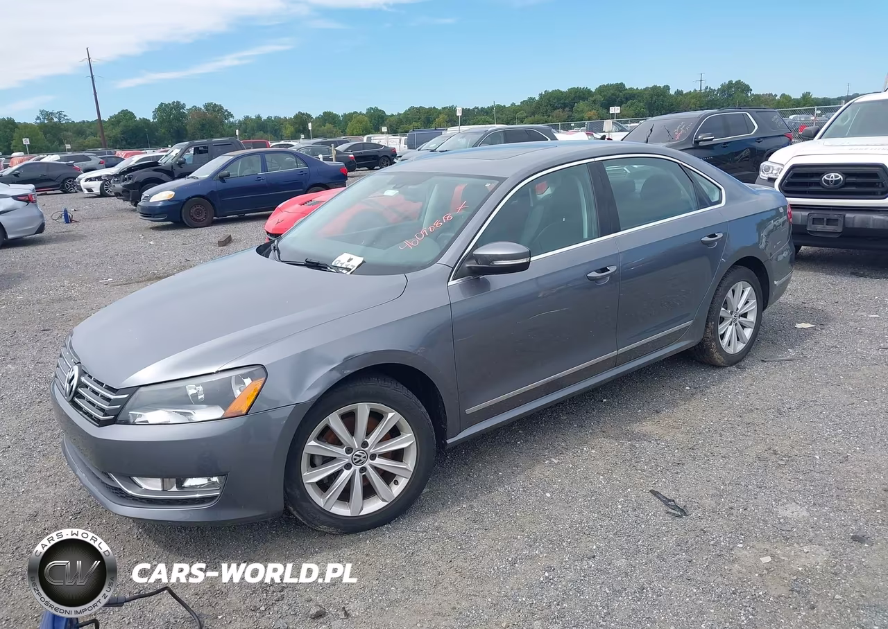 2013 Volkswagen Passat 2.5L Sel Premium VIN:1VWCP7A39DC045482 - 2