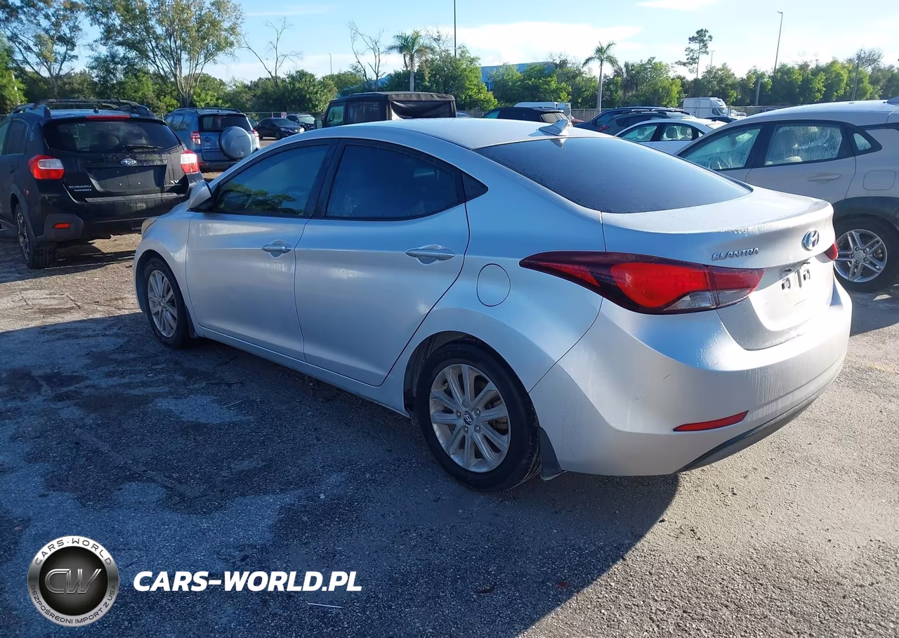 2015 Hyundai Elantra Se VIN:KMHDH4AE8FU355507 - 3