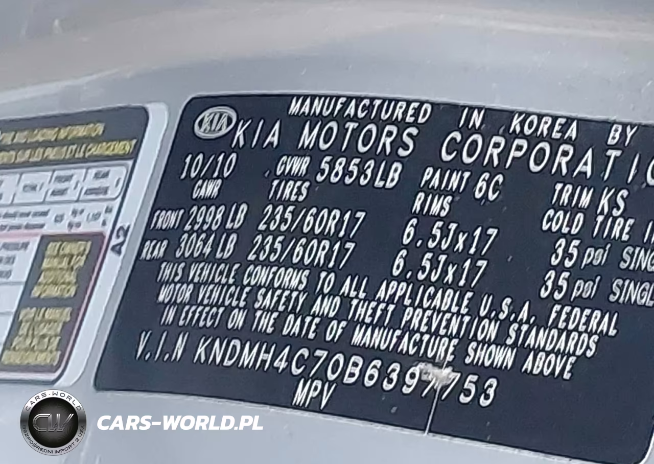 2011 Kia Sedona Ex VIN:KNDMH4C70B6397753 - 9