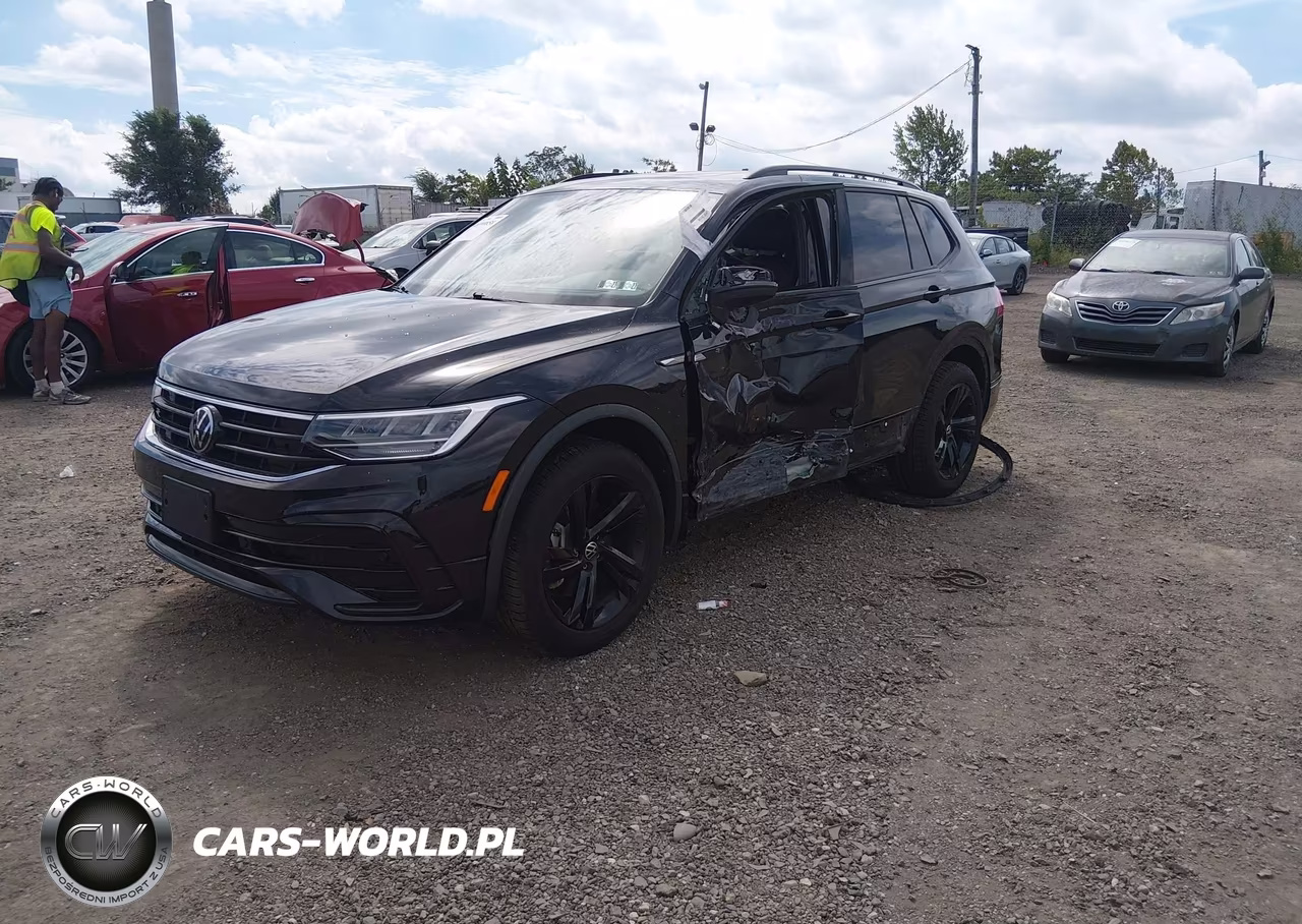 2024 Volkswagen Tiguan 2.0T Se R-Line Black VIN:3VV8B7AX4RM034228 - 2
