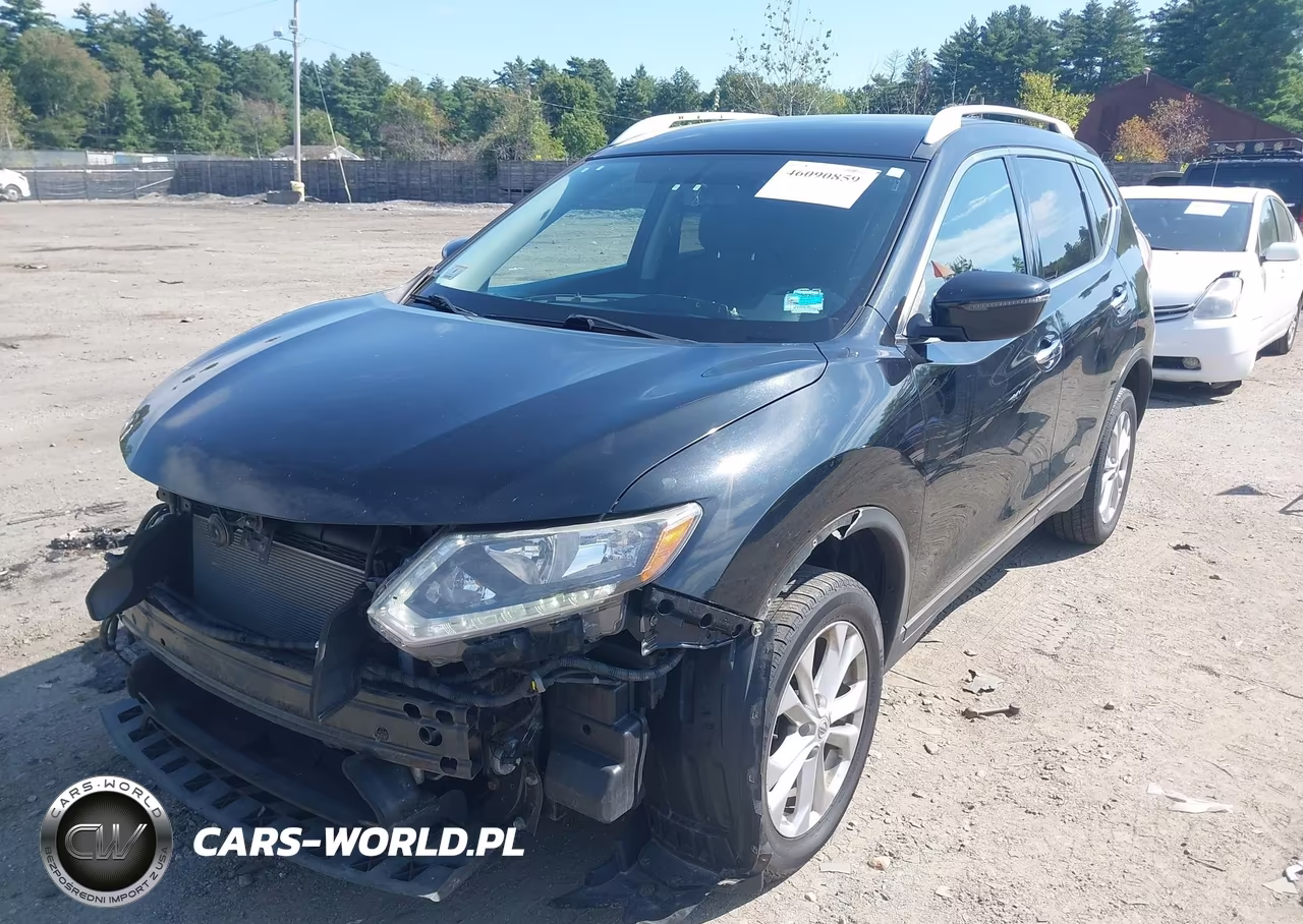 2016 Nissan Rogue Sv VIN:KNMAT2MVXGP662666 - 2