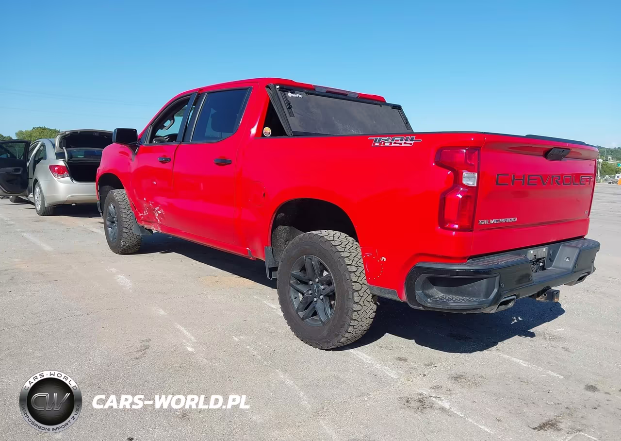 2021 Chevrolet Silverado 1500 4Wd Short Bed Lt Trail Boss VIN:3GCPYFED1MG101443 - 3