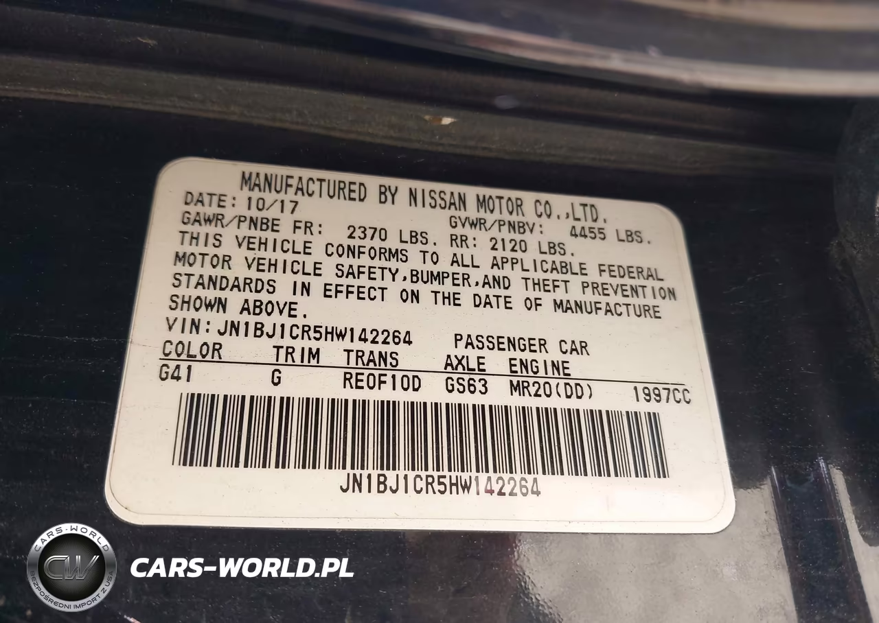 2017 Nissan Rogue Sport S VIN:JN1BJ1CR5HW142264 - 9
