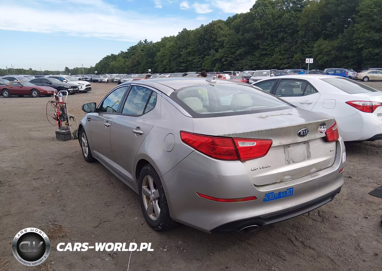 2014 Kia Optima Lx VIN:5XXGM4A79EG273966 - 3