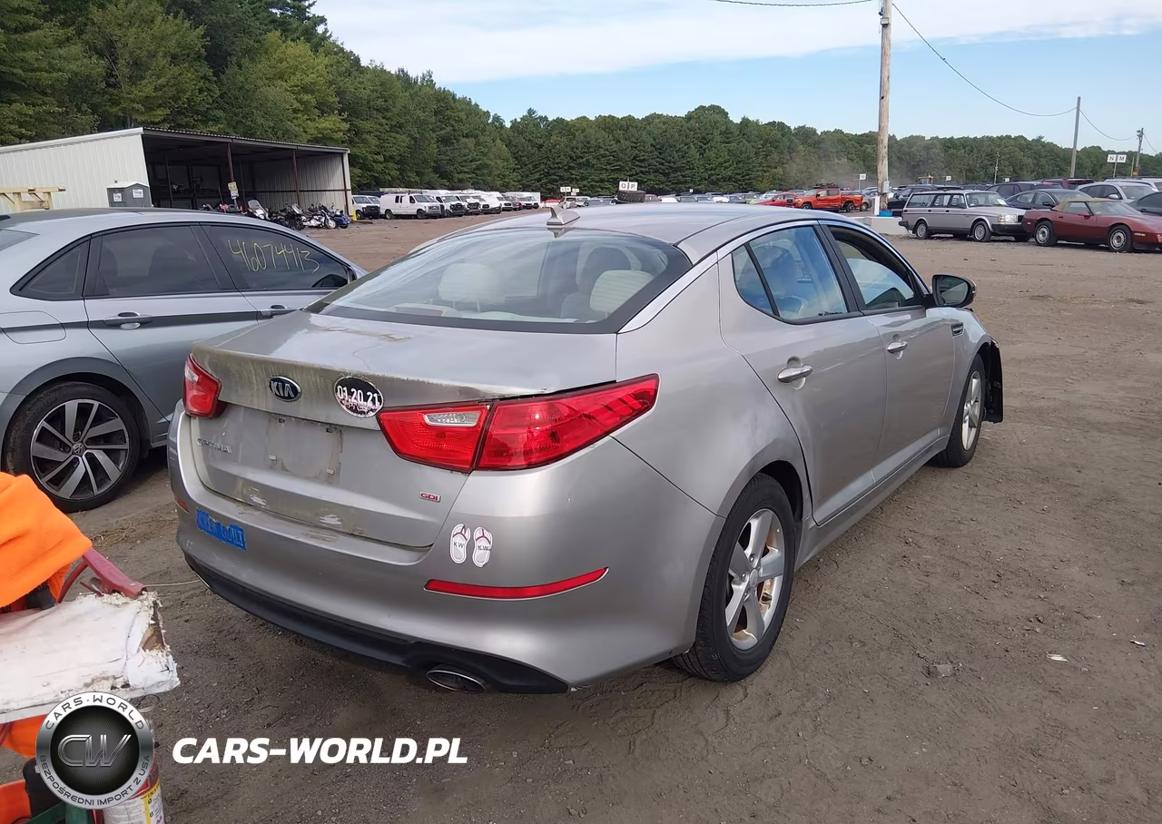 2014 Kia Optima Lx VIN:5XXGM4A79EG273966 - 4