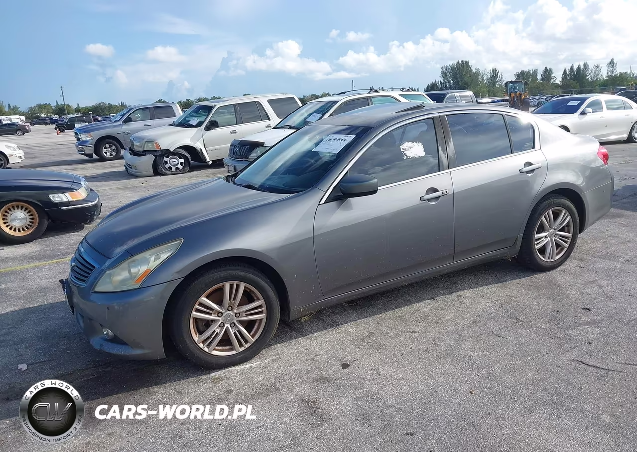 2012 Infiniti G37X VIN:JN1CV6ARXCM676972 - 2