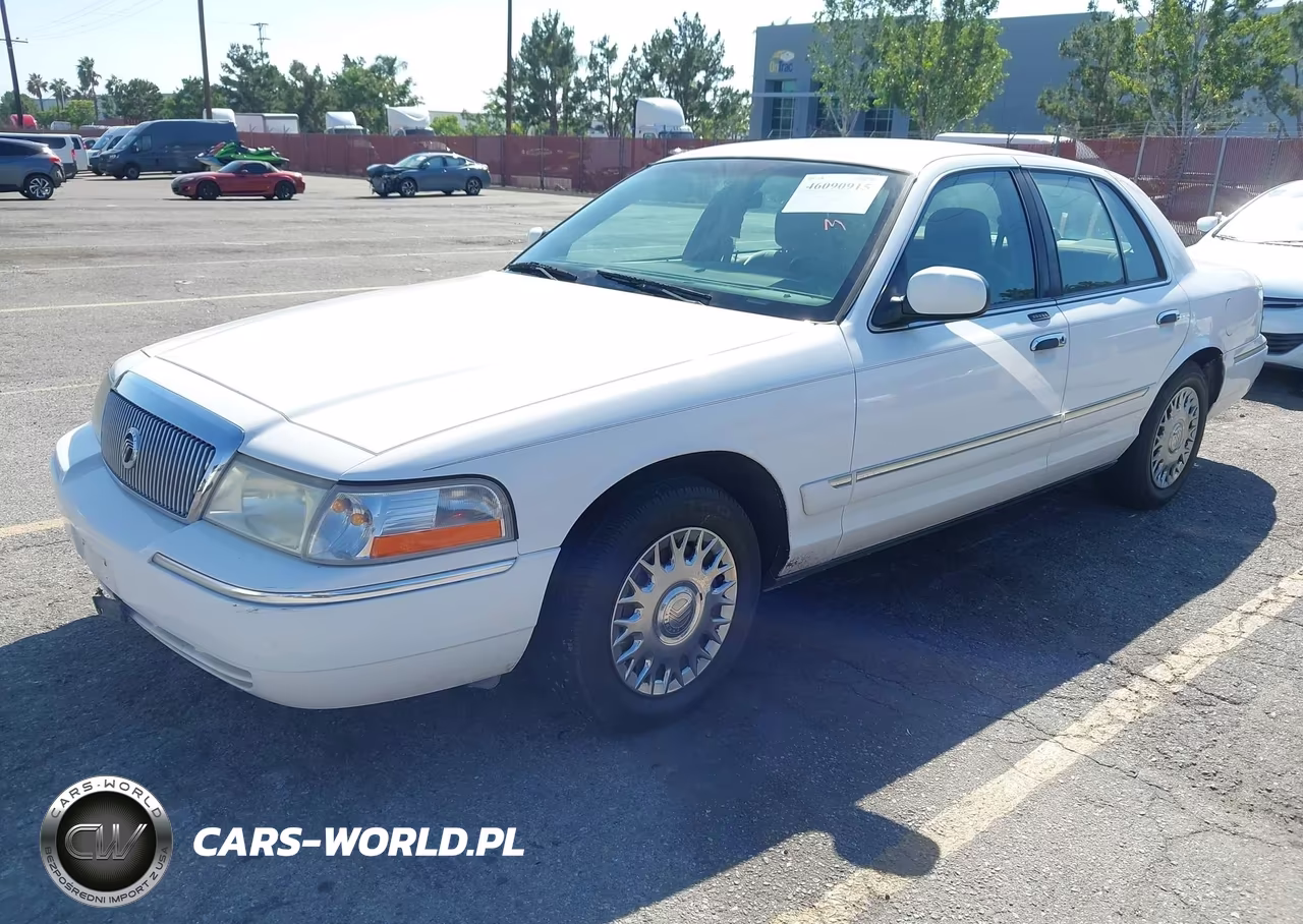 2003 Mercury Grand Marquis Gs VIN:2MEFM74W33X639743 - 2